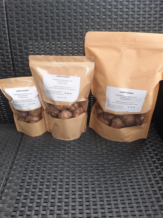 Zestaw czosnku 2.5kg (500g czarny i 2kg harnaś)