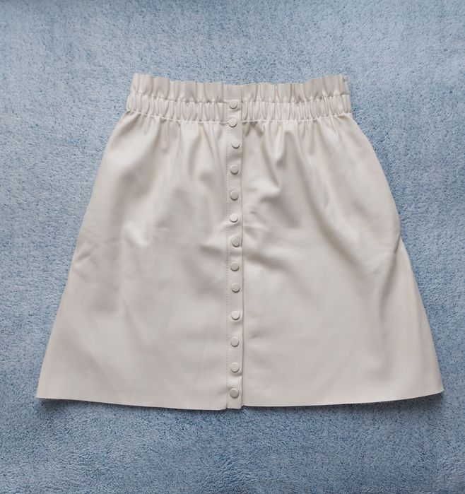 Спідниця Zara з еко шкіри