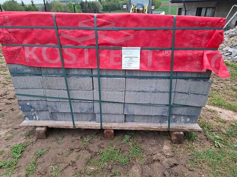 kostka brukowa Rossano 8cm gładka mix A6 marago mikrofaza