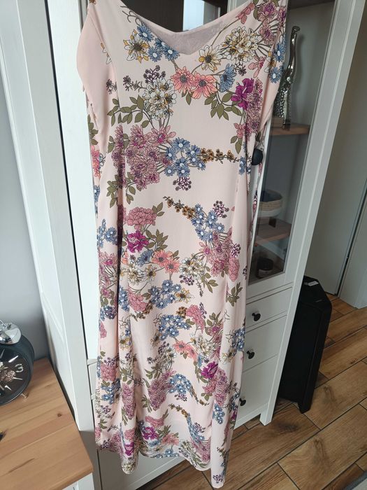 Długa letnia sukienka