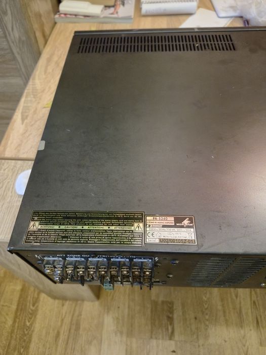 Wzmacniacz monacor pa 5240