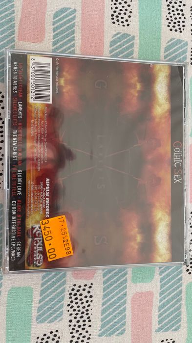 Cd - Gothic Sex ‎– Laments