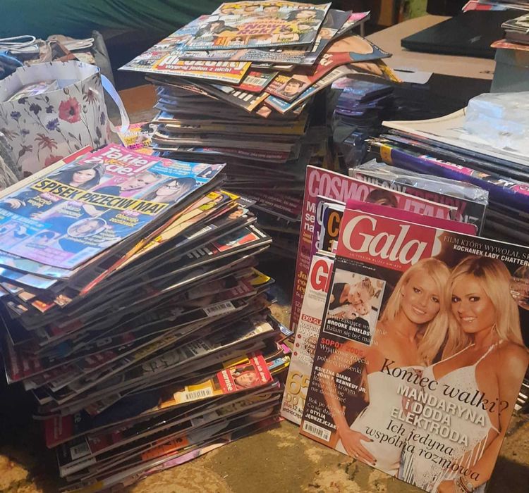 Materiały prasowe oraz czasopisma