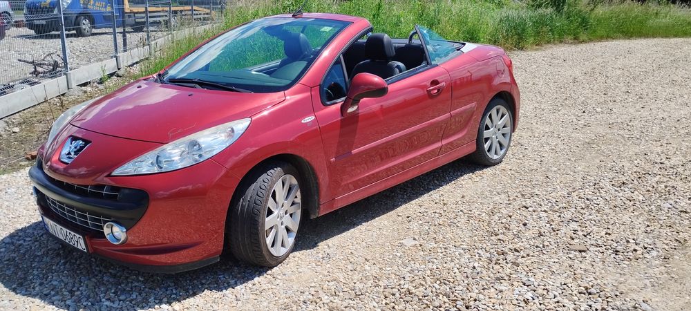Peugeot 207 CC kabriolet 1.6 rok 2009