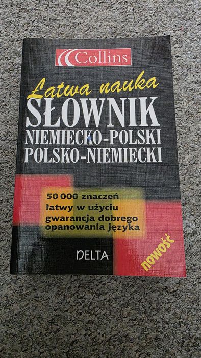 Słownik niemiecko-polski polsko-niemiecki Collins