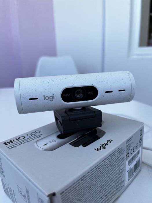 Веб-камера Logitech Brio 500 White