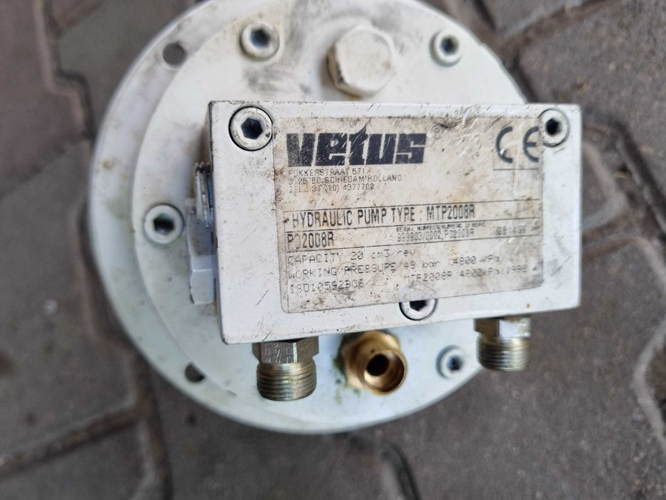 Vetus MTP2008 pompa hydrauliczna sterociąg hydrauliczny jacht