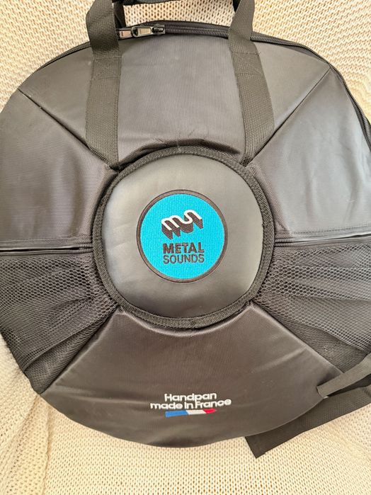 Handpan Spacedrum Nitro AMARA (D minor) – Metal Sounds France – 9 nut