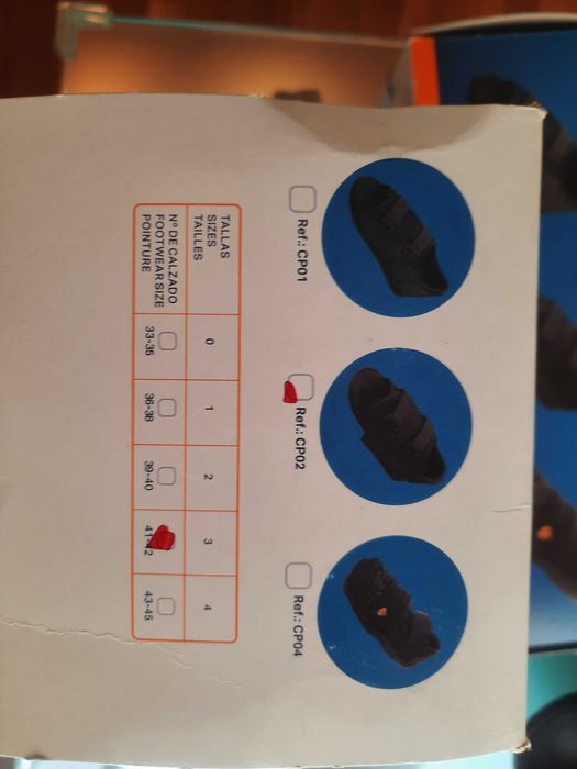 Sandálias Ortopédicas Orliman (como novas)