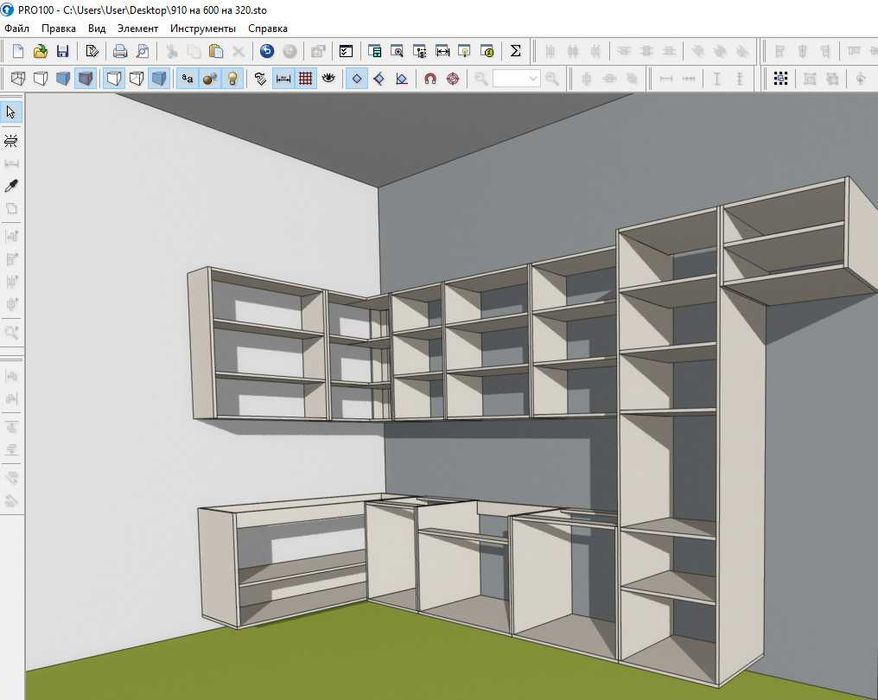 PRO100 6.41 для 3D-дизайна. Скрипт конвертор в Базис Мебельщик.