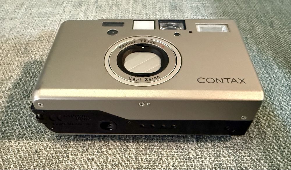 Contax T3 Titanium Data Back em Otimo Estado