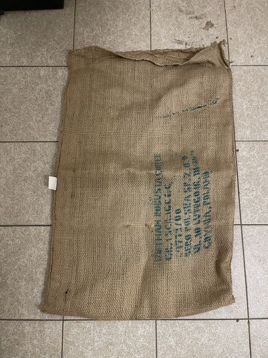 Worki jutowe 60kg po kawie