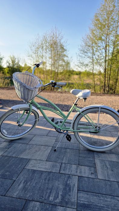 Śliczny Rower PLUMBIKE 26 cali Oryginał Koszyk