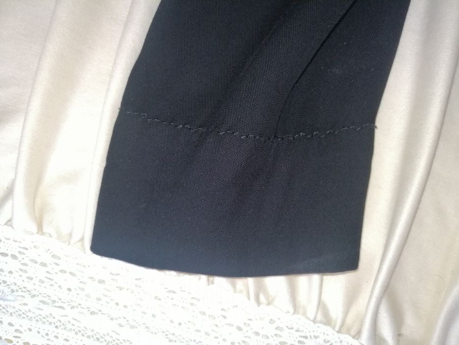 Blusa preta mulher da Zara