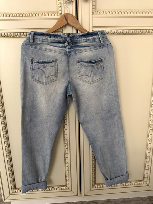 Голубые, рванные джинсы Soulcal & Co, размер 34