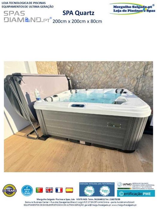 Jacuzzi Promoção Desde 4.489,00€ - Mergulho Salgado Piscinas e Spas