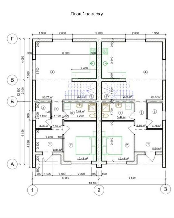 Дуплекс з дизайнерським ремонтом в Лісовій Бучі на закритій території.