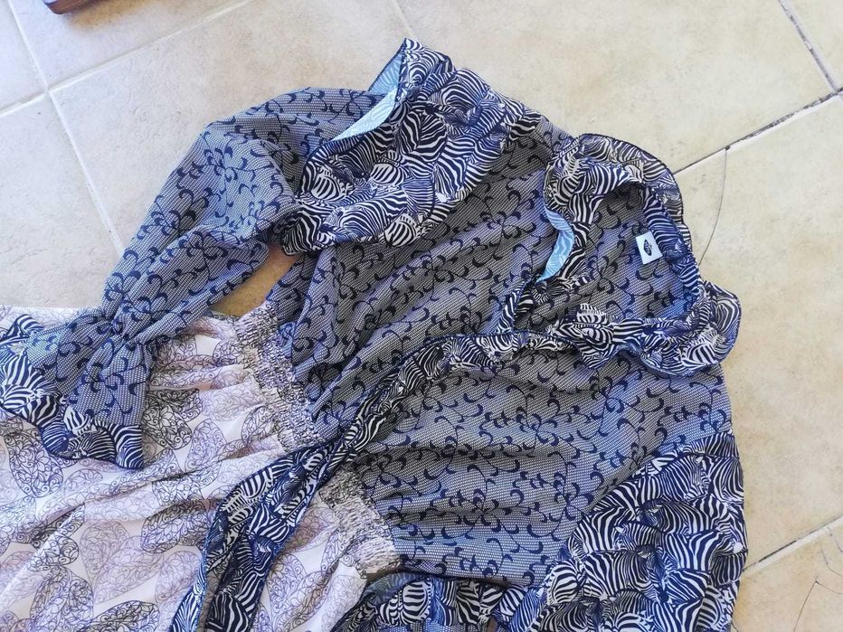 Vestido manga longa
