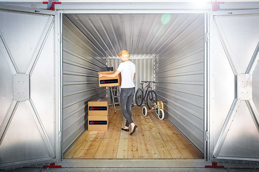 Wynajem Mini Magazyn, samo obsługowy 24/7 BOX Kontener, garaż, komórka