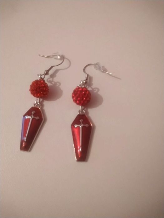 Kolczyki Gothic - trumny