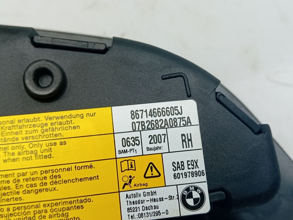 Airbag banco direito BMW 3 Touring (E91)