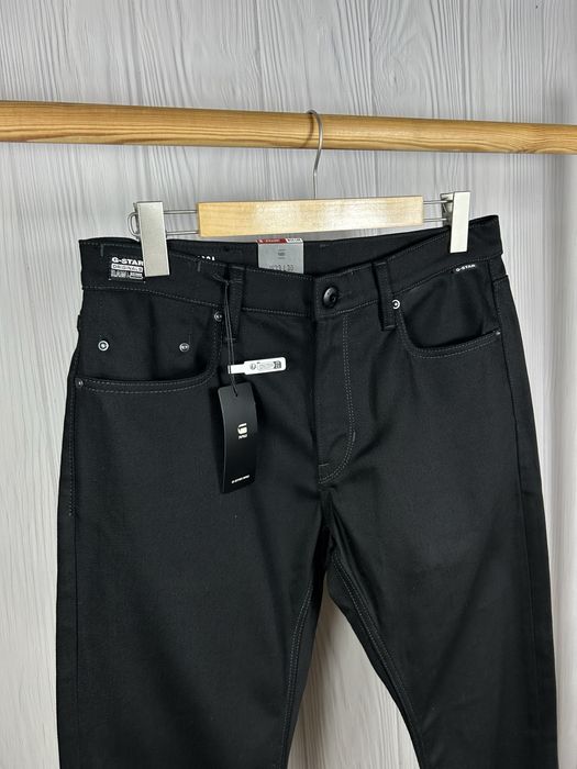 G-Star Raw Mosa Straight Black штани джинси Оригінал New! 33/30