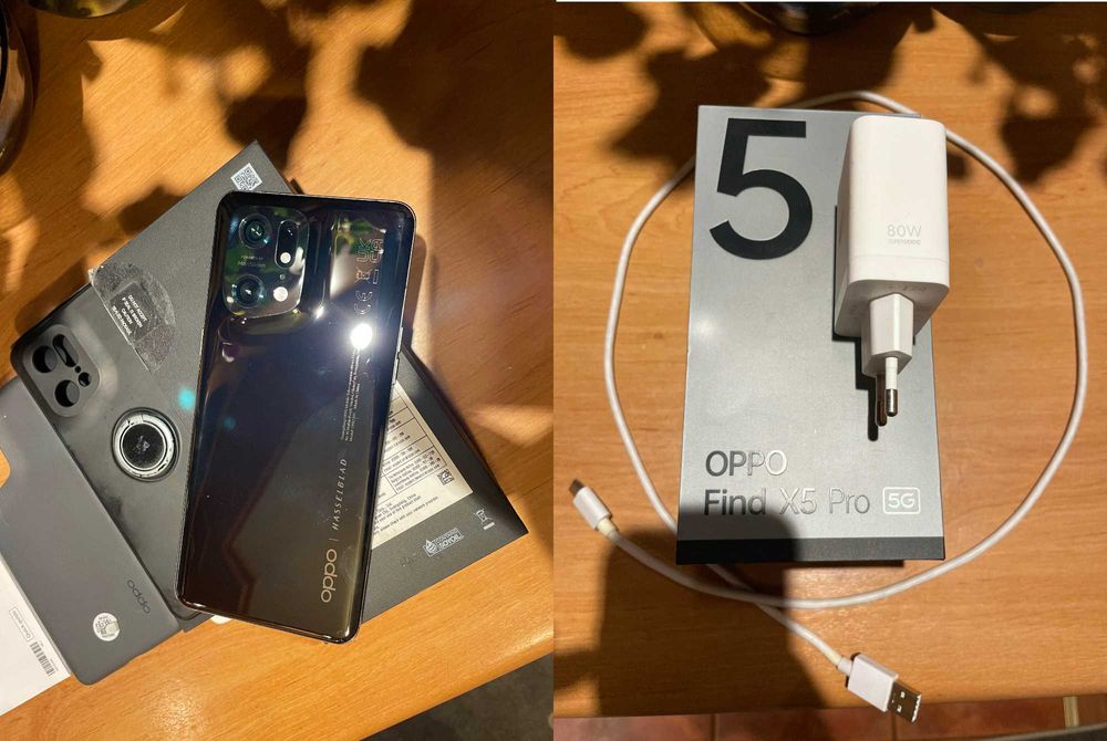 OPPO Find X5 Pro Smartfon Flagowiec 256GB/12 5G 80W + ETUI z magnesem