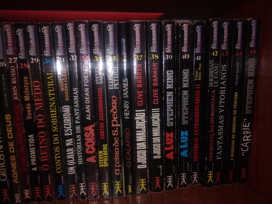 Colecção completa pendulo livros bolso