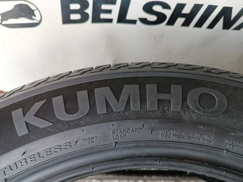 Літні шини 215/55 R18 Kumho ecsta hs51 2021 рік 7,4мм