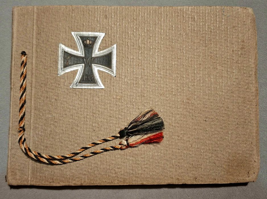 Album zdjęcia niemieckiego żołnierza I wojna światowa front wschodni