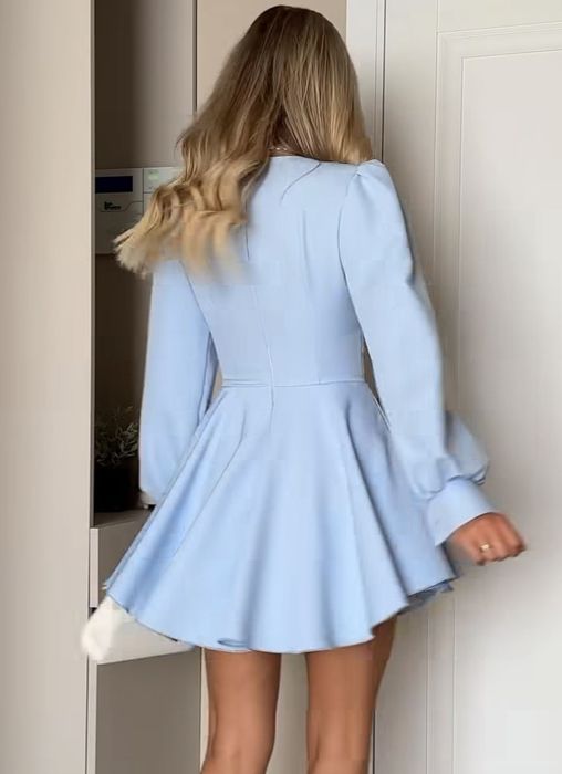 Блактна сукня  коротка