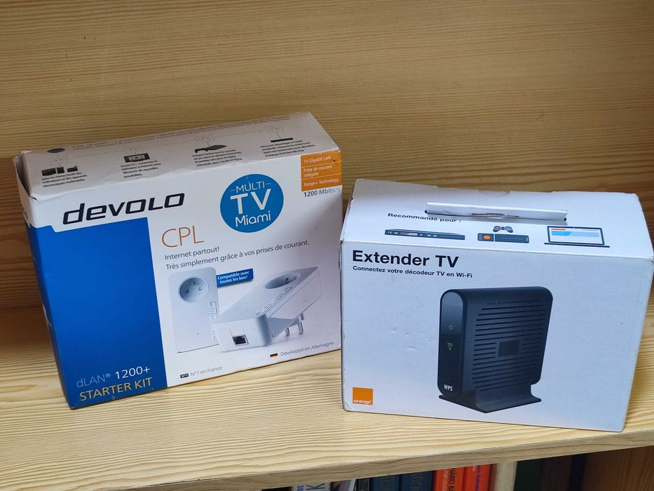 Kit Devolo 1200+ Powerline + Extender TV Wi-Fi