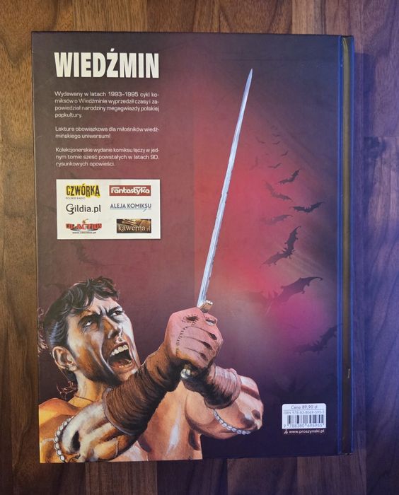 Wiedźmin Komiks 1-6 Bogusław Polch Andrzej Sapkowski