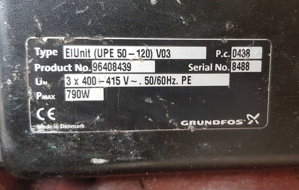 GRUNDFOS Sterownik Pompa ElUnit (UPE 50-120) V03 Oryginał