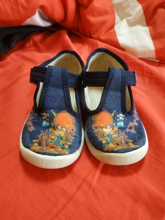 Сандалии детские тапочки пират комнатные 23 р.