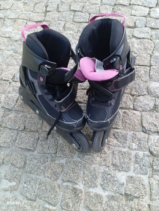 Vários pares Patins Oxelo linha troco