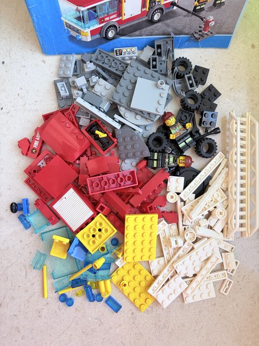 LEGO CITY 60002;Пожежна машина