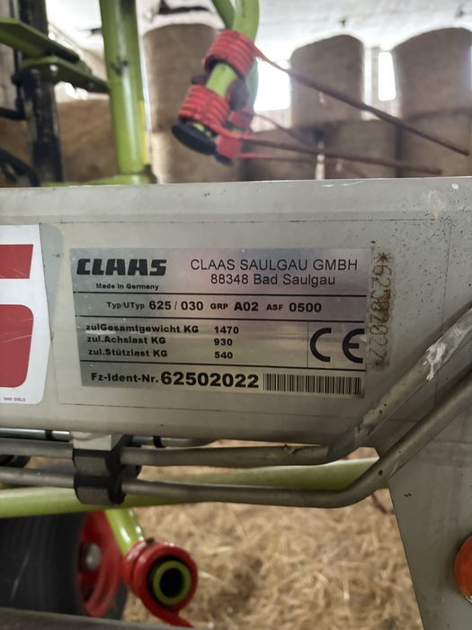 Przewracarka Claas volto 1050