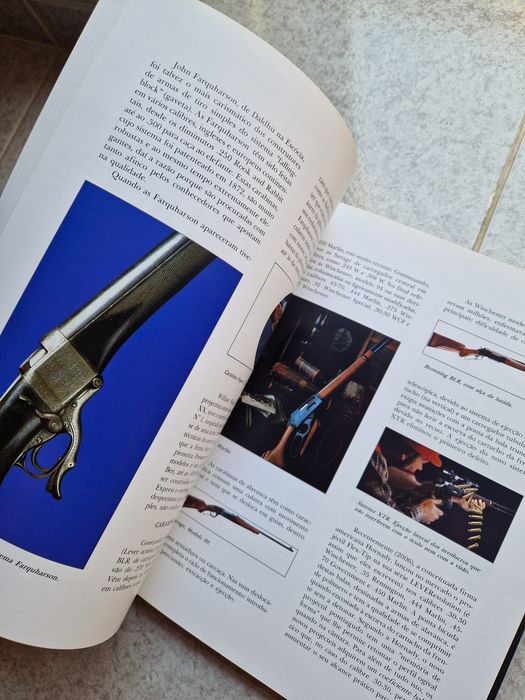 Livro  Carabina Caça Grossa em Portugal