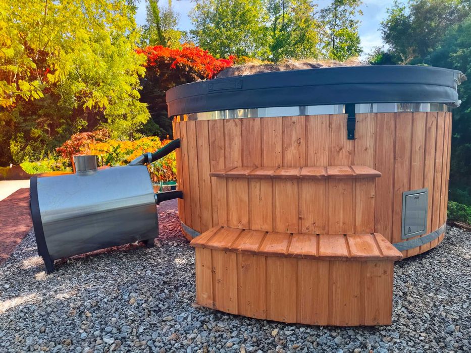 Balia ogrodowa  wanna  Bania Hot Tub Gorąca Beczka