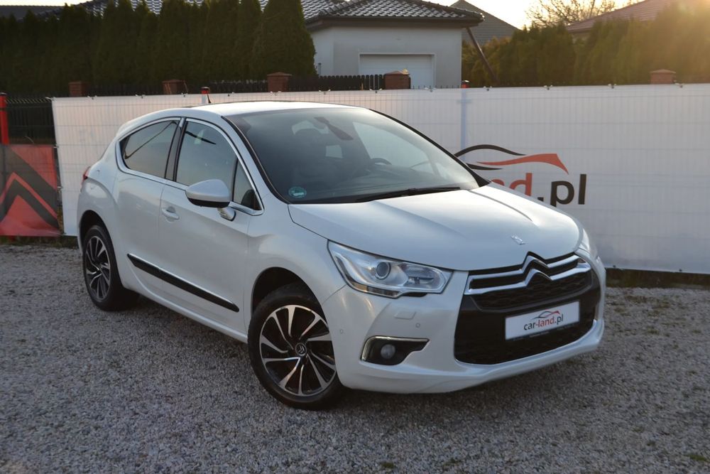 Citroën DS4 1.6 *200 KM *SportChic *Bi-Xenon *Navi *Masaże *Biała perła *Skóra