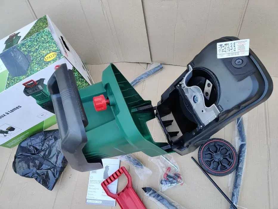 Подрібнювач гілок 2400Вт, 45л, Німеччина Шредер садовий подрібнювач