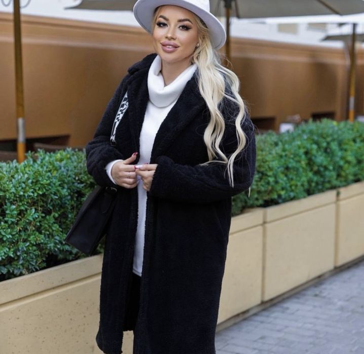 Шубка пальто тедди