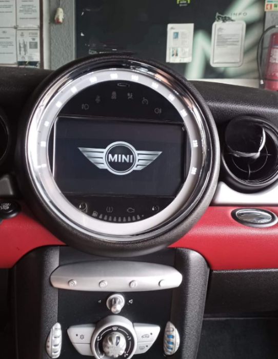 Rádio Android 14  com GPS Mini R55 R56 R60 (Novo)