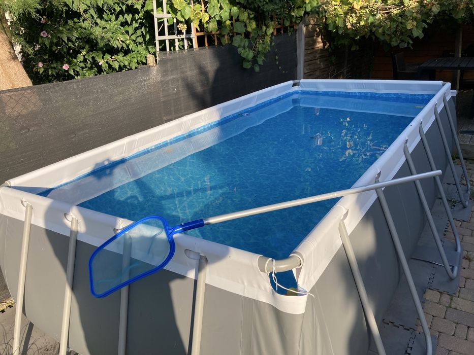 Basen stelazowy 2x4m plus dodatki