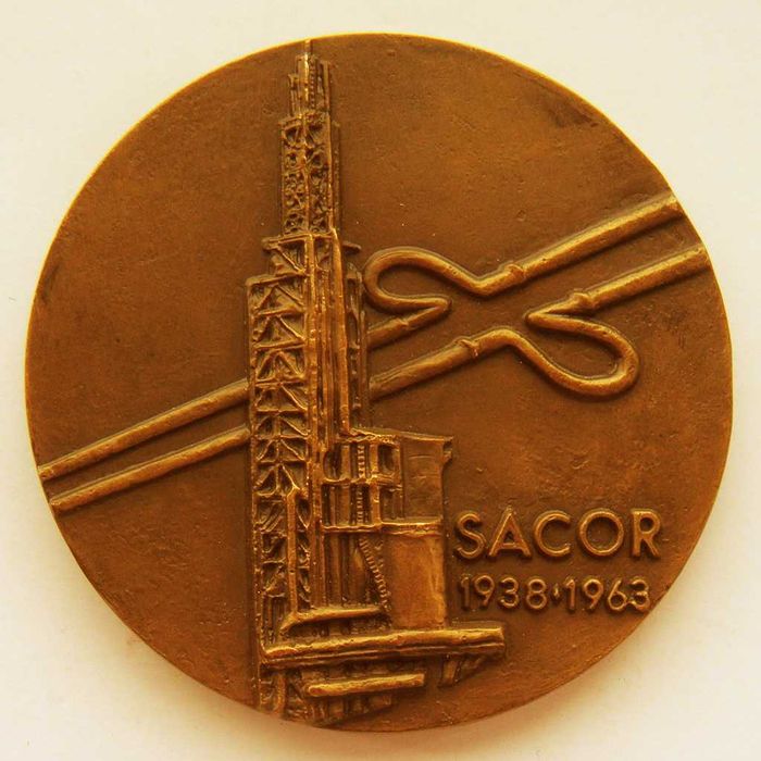 Medalha Bronze Refinaçao Petroleo Sacor por JOAQUIM CORREIA