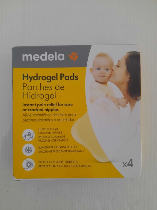 Almofadas de hidrogel da Medela