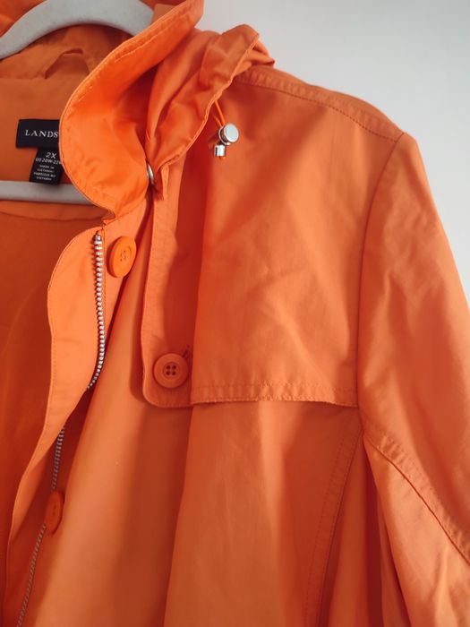 Kurtka wiatrówka plus size Lands end