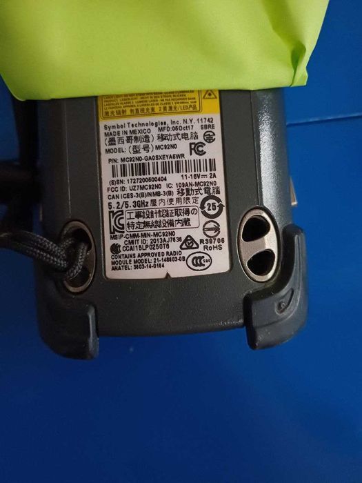 Scanner Leitor Código de Barras Motorola Symbol MC92N0-GA0SXFYA5WR