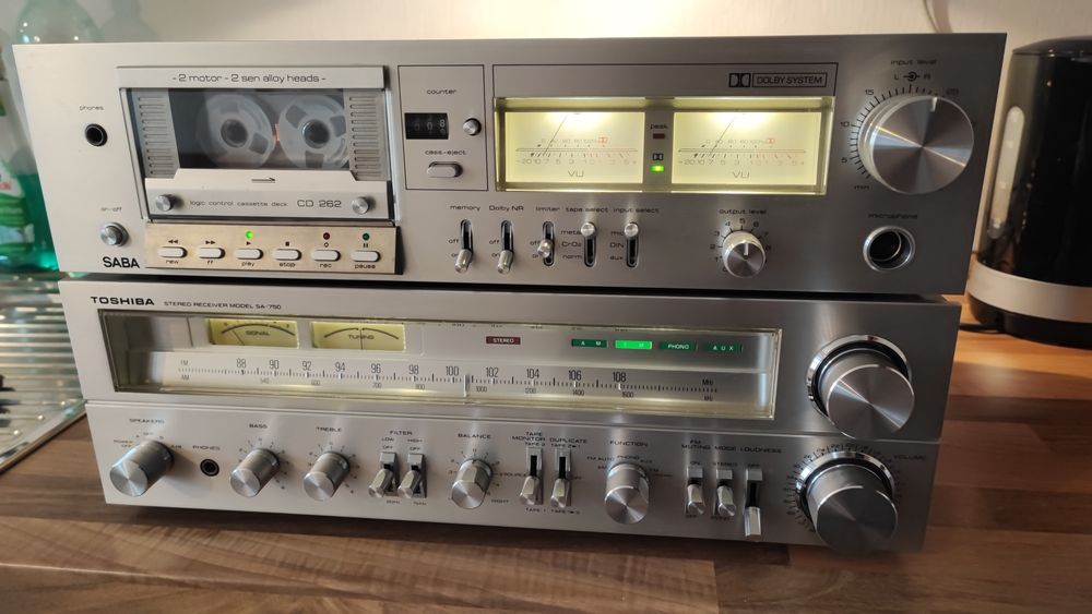 Amplituner Toshiba SA750 ,Saba Cd262